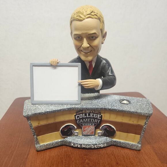 KIRK HERBSTREIT Home Depot ESPN College GameDay Coke Zero Bobblehead - Picture 1 of 7